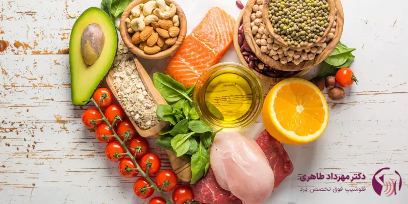 غذاهای مفید برای دیسک گردن