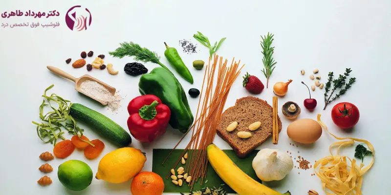 معرفی انواع غذاهای مفید برای دیسک گردن